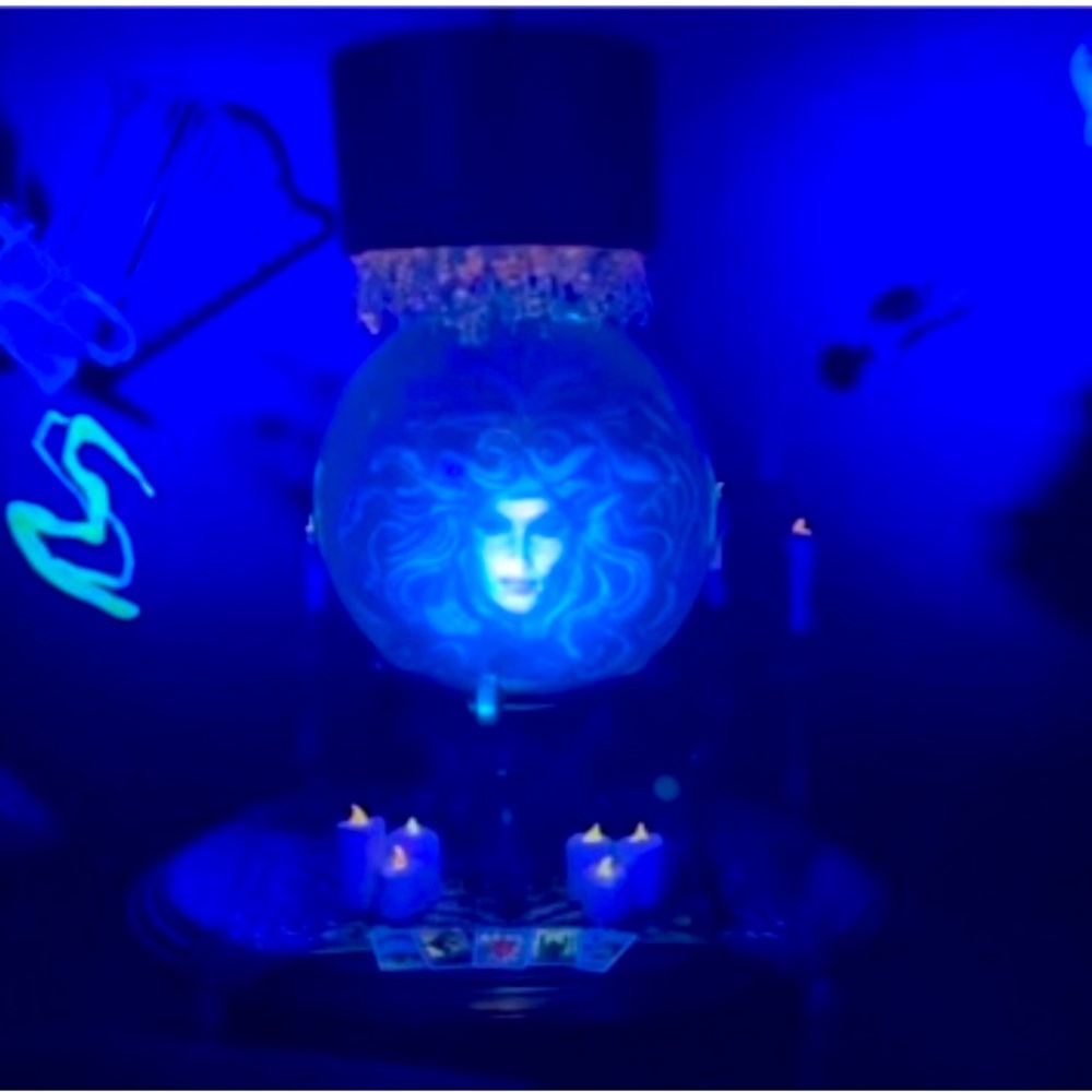 Not for sale.  My personal diorama of Madame Leota’s room